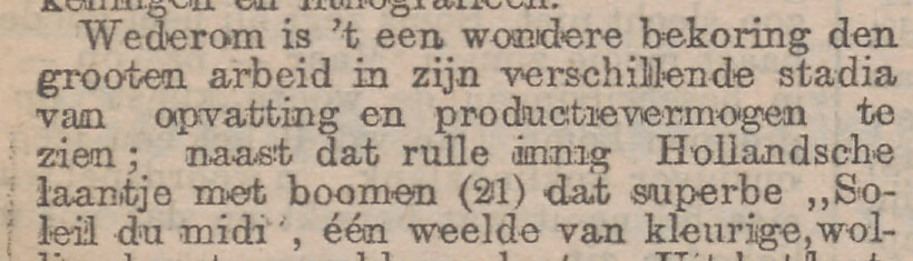 Те же строки в газете Rotterdamsch Nieuwsblad 28 ноября 1904 года