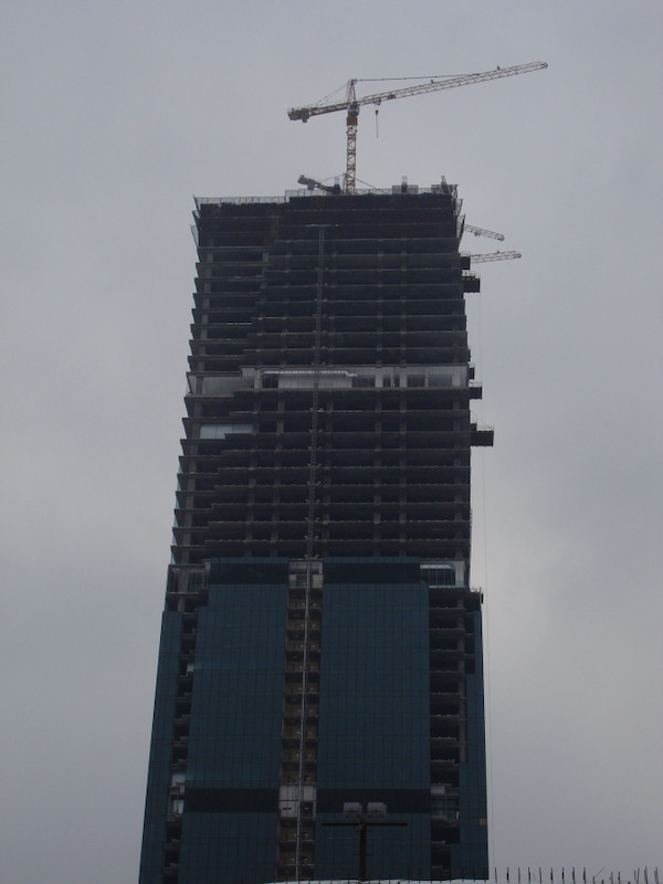 Imperia Tower зимой